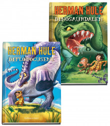 Herman Hule 1 og 4: Dinosaurdalen og Diploducosene av Kyle Mewburn (Pakke)
