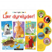 Omslag - Lær dyrelyder!