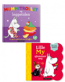 Mummitrollet og leggetiden og Lille My gjemmer seg av Tove Jansson (Pakke)