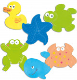 Omslag - Badekarfigurer 6 stk.