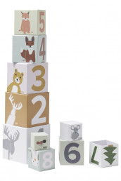Omslag - Kids Concept Stableklosser i Papp 1-10, Edvin