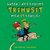 Omslag - Gutta i det enorme trehuset med 39 etasjer