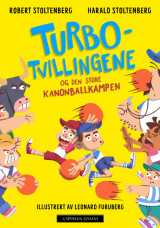 Omslag - Turbotvillingene og den store kanonballkampen