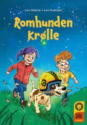 Omslag - Leseløve nivå 4 - Romhunden Krølle