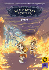 Omslag - Leseløve nivå 3 - Serafin Krekks mysterier: I fare