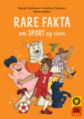 Omslag - Leseløve nivå 4 - Rare fakta om sport og sånn