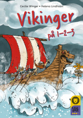 Omslag - Leseløve nivå 3 - Vikinger på 1-2-3