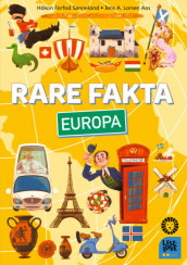 Omslag - Leseløve nivå 2 - Rare fakta. Europa