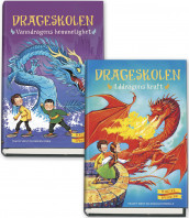 Drageskolen - Vanndragens hemmelighet og Ilddragens kraft av Tracey West (Pakke)
